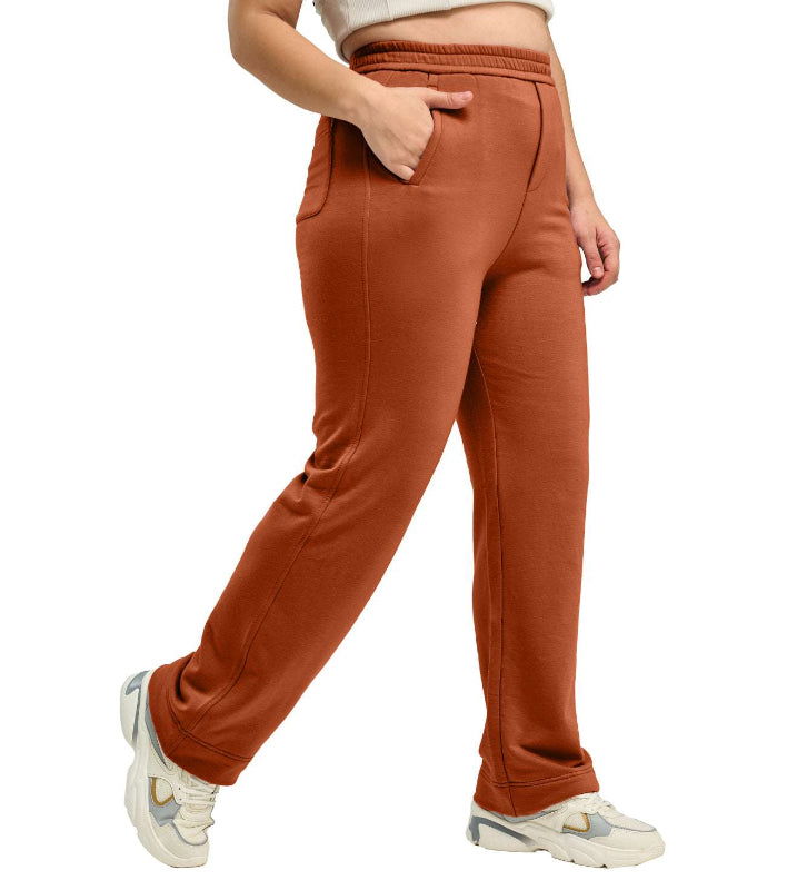 Modal Fleece Straight Fit Smart Casual Track Pants - Marvel