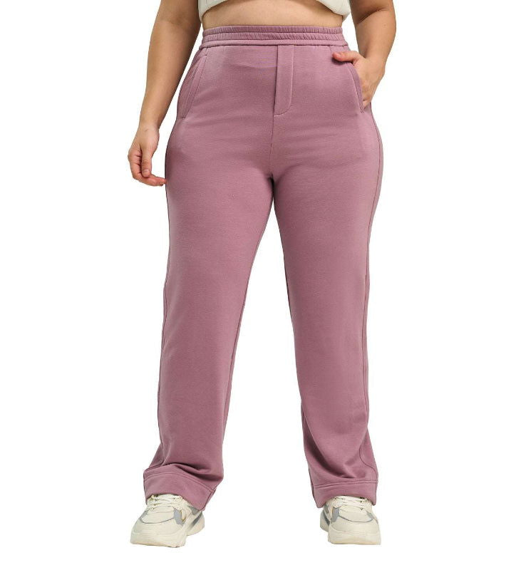 Modal Fleece Straight Fit Smart Casual Track Pants - Marvel