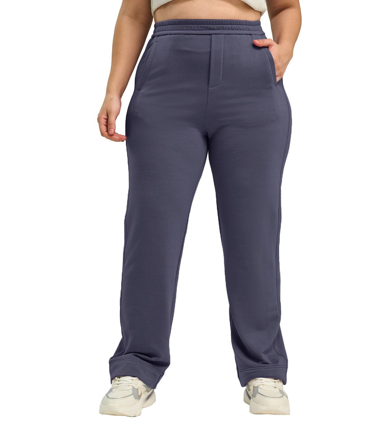 Modal Fleece Straight Fit Smart Casual Track Pants - Marvel
