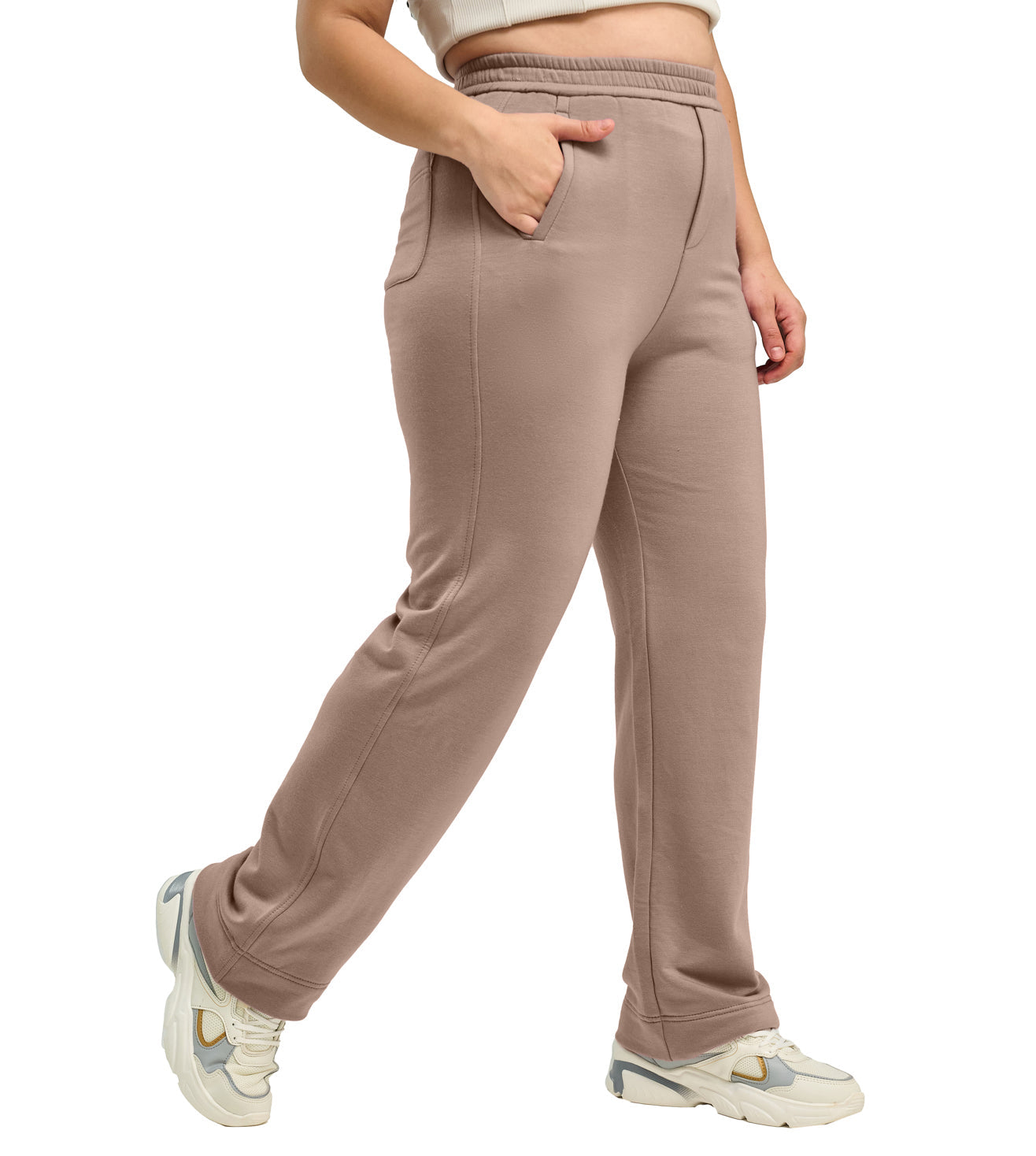 Modal Fleece Straight Fit Smart Casual Track Pants - Marvel