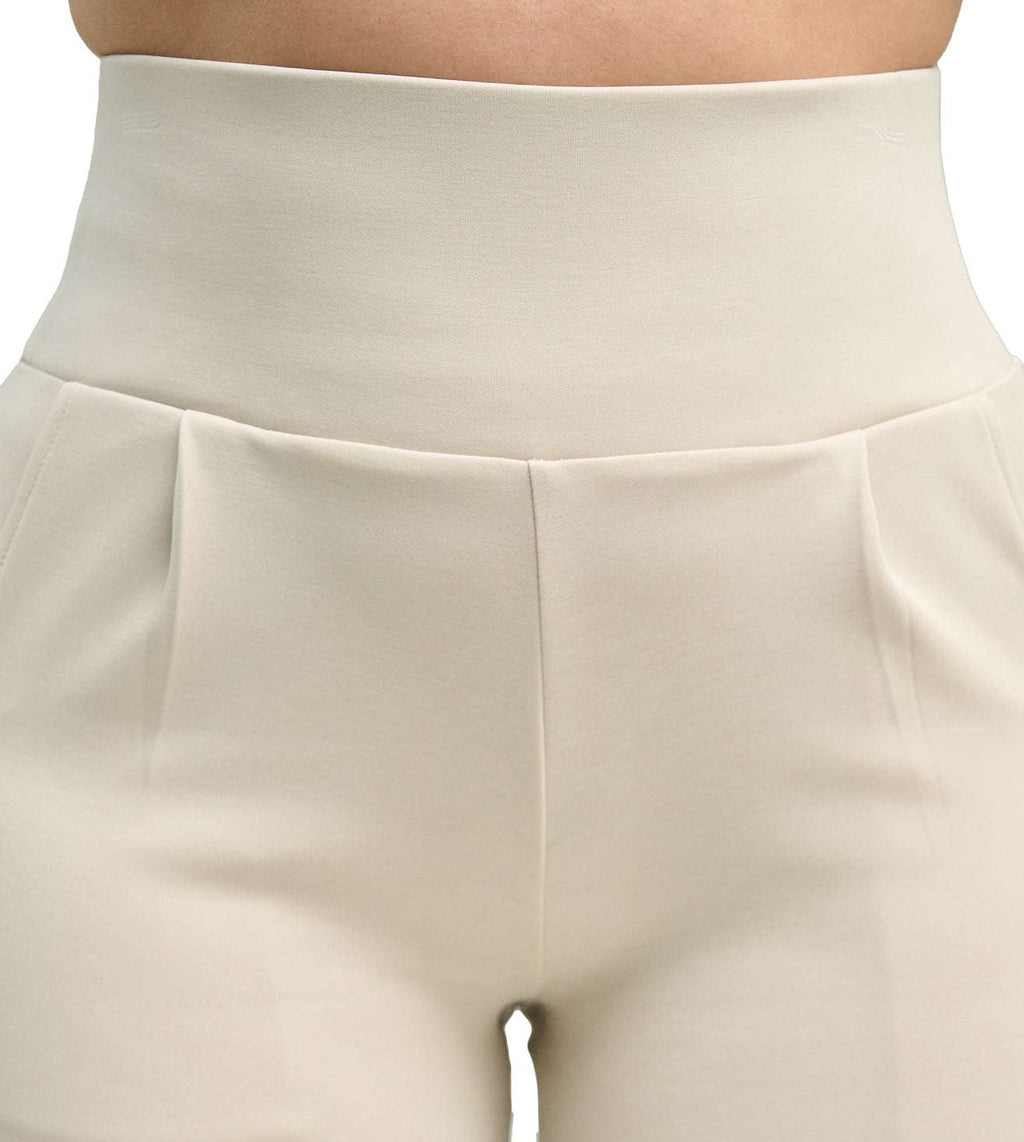 Modal High Waisted Smart Casual Pants - Marvel