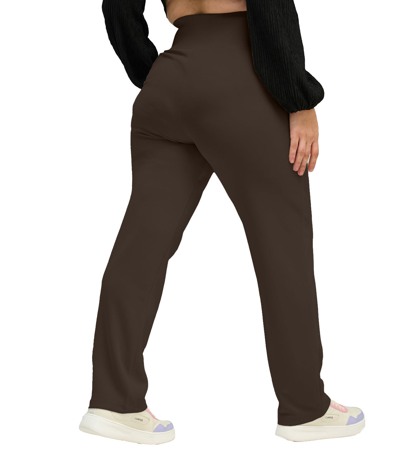 Modal High Waisted Smart Casual Pants - Marvel