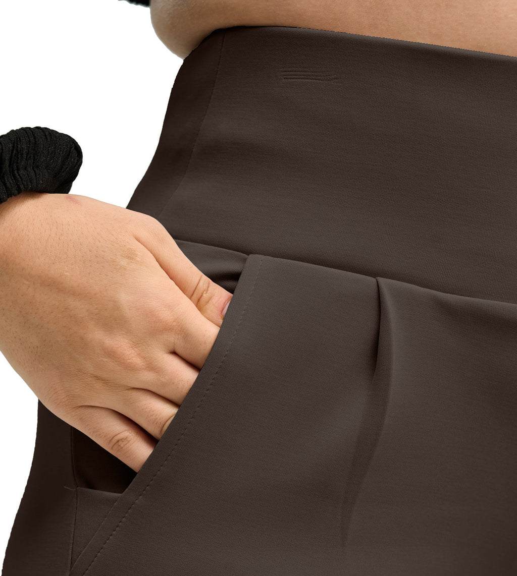 Modal High Waisted Smart Casual Pants - Marvel
