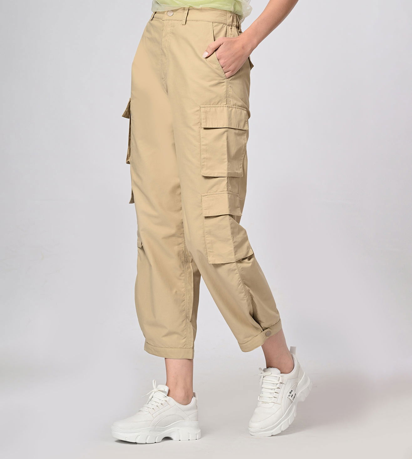 Nylon Blend Cargo Pants - Marvel
