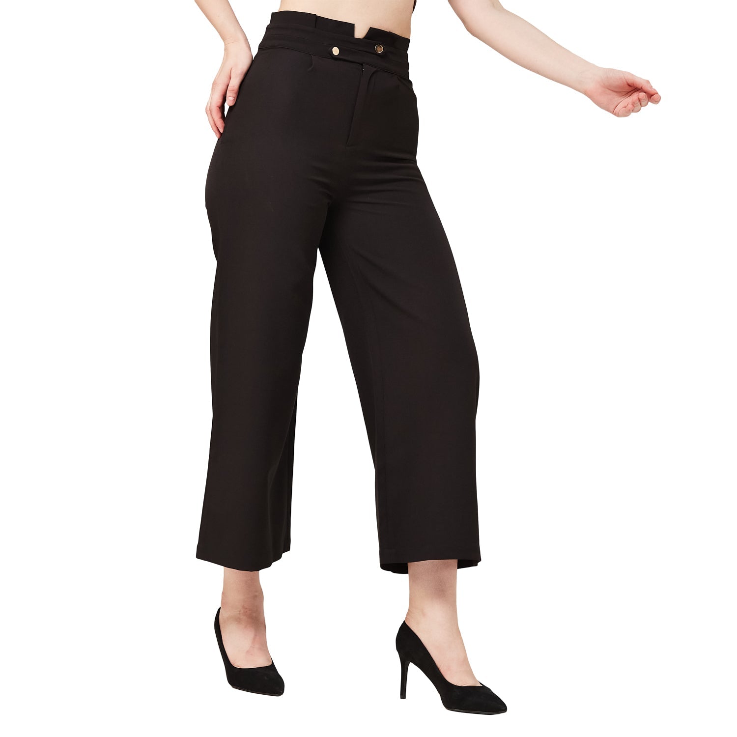 Polyester Spandex Formal Comfort Culottes - Marvel
