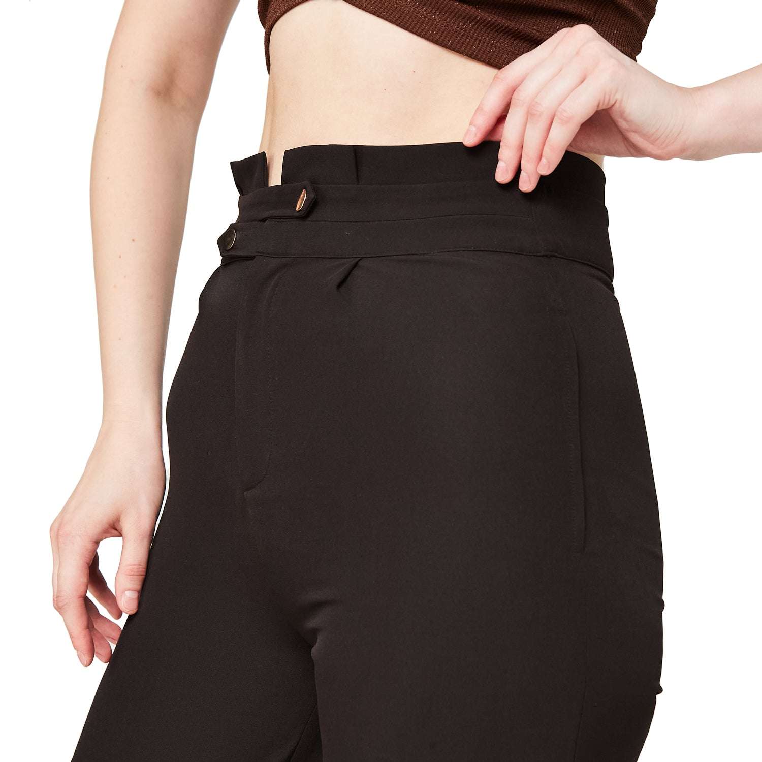 Polyester Spandex Formal Comfort Culottes - Marvel