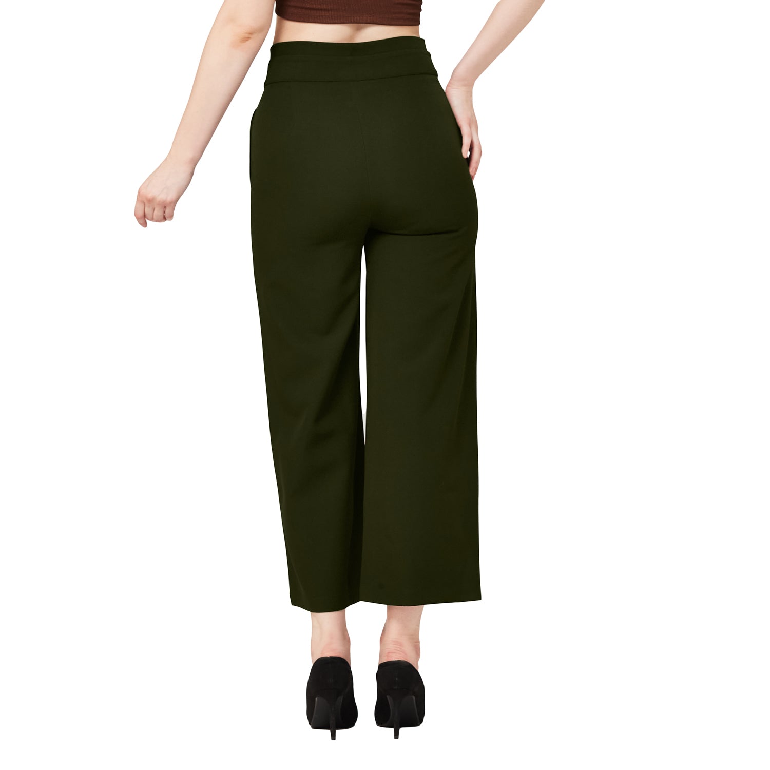 Polyester Spandex Formal Comfort Culottes - Marvel
