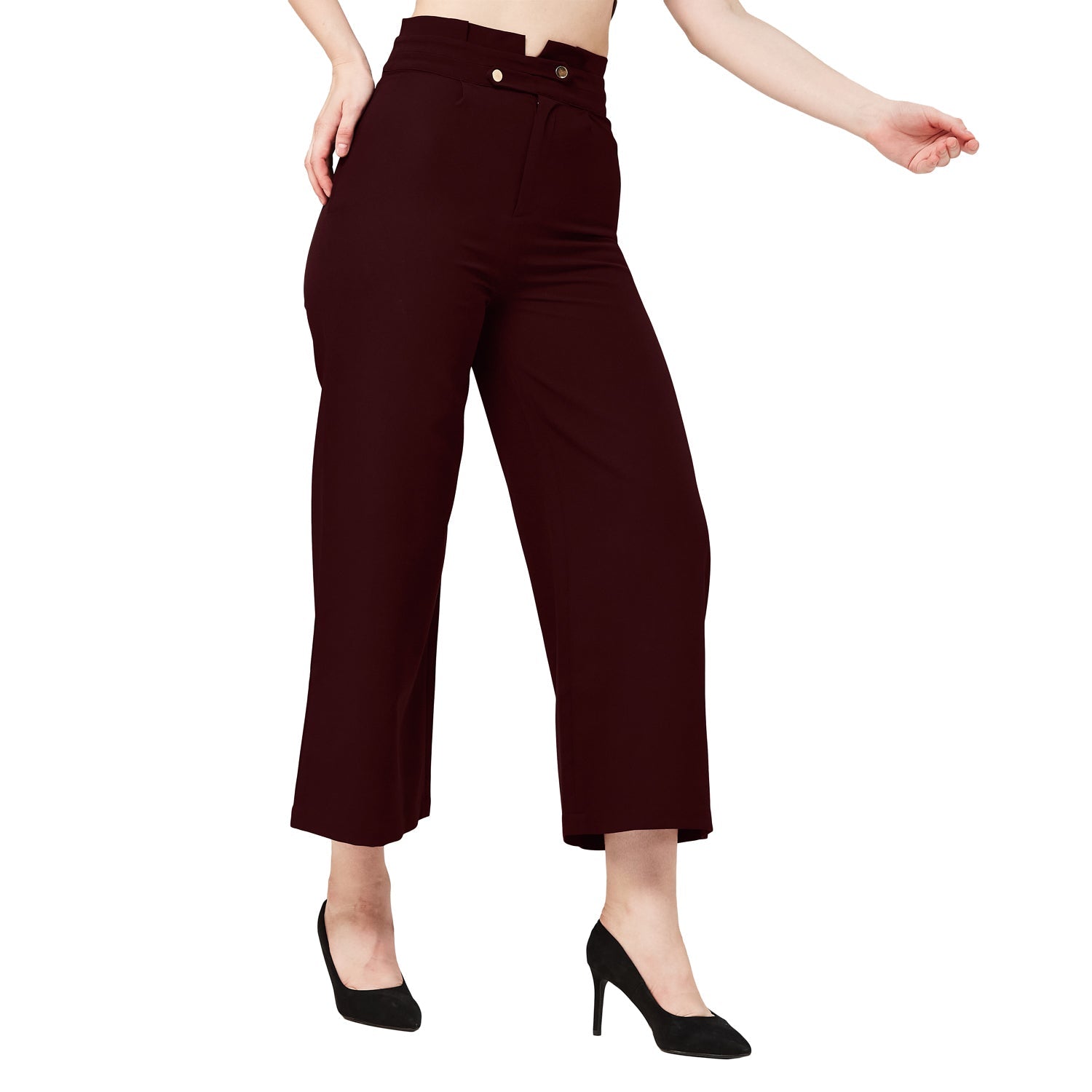 Polyester Spandex Formal Comfort Culottes - Marvel