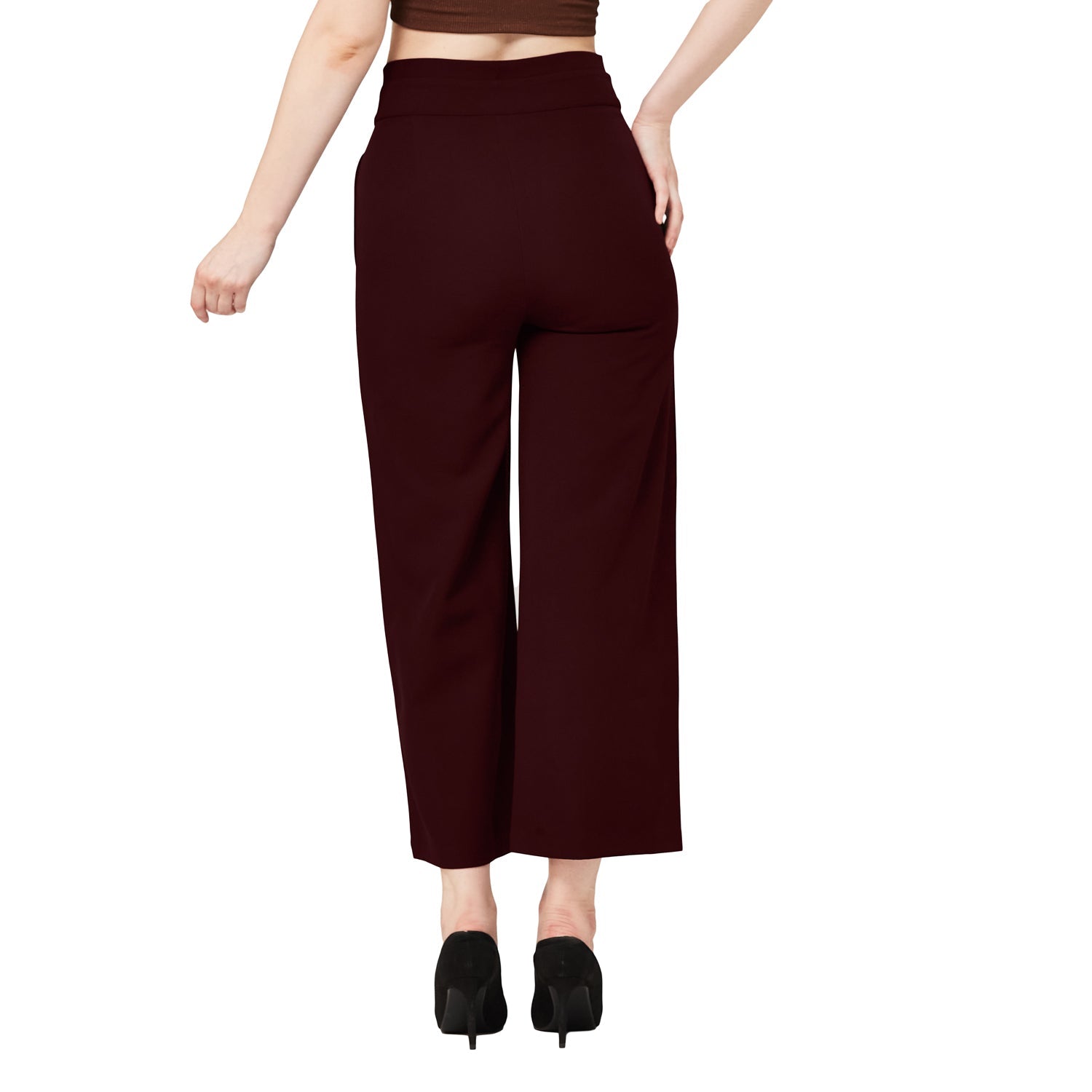 Polyester Spandex Formal Comfort Culottes - Marvel