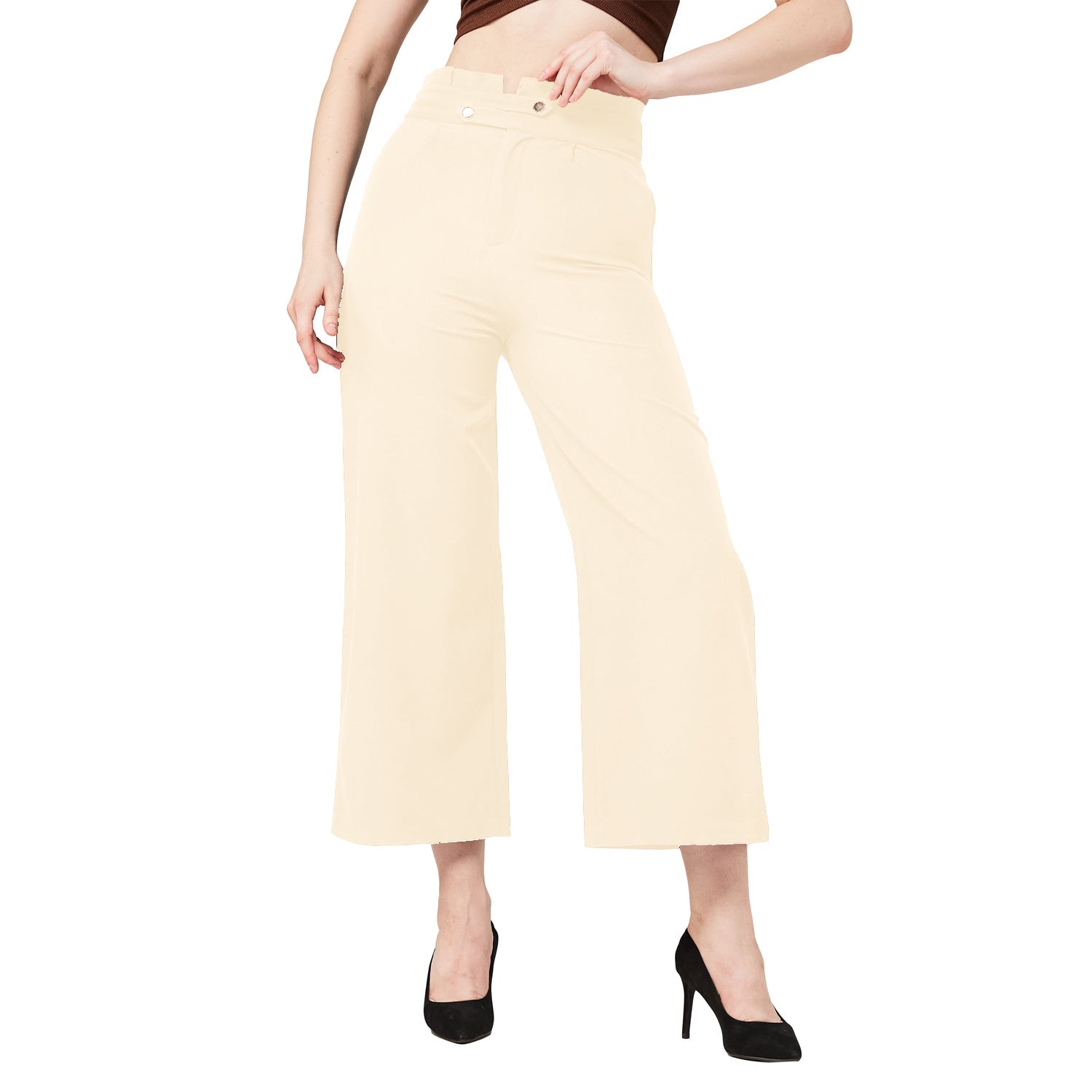 Polyester Spandex Formal Comfort Culottes - Marvel
