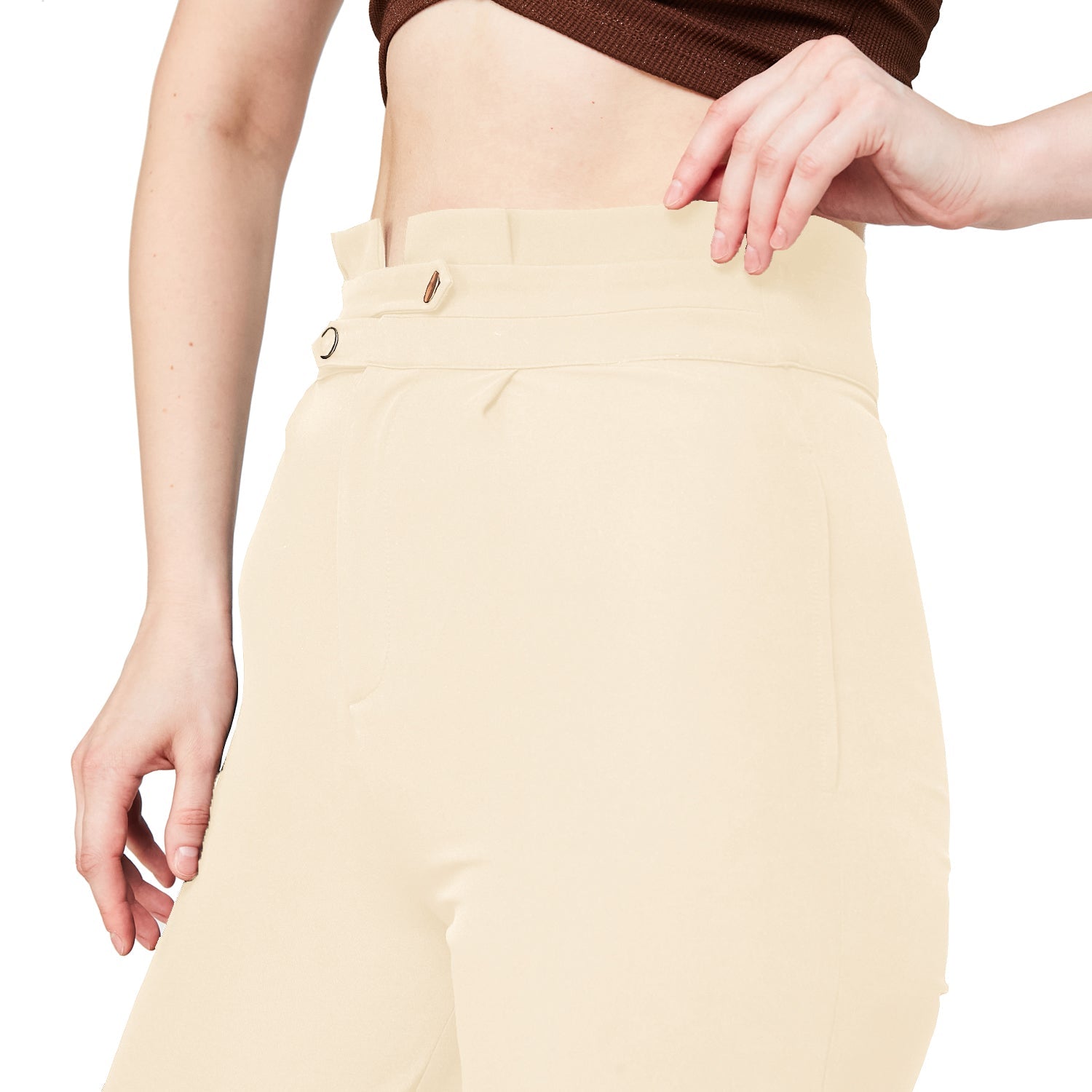 Polyester Spandex Formal Comfort Culottes - Marvel