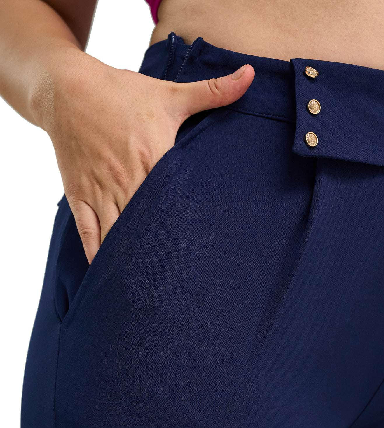 Polyester Spandex Formal Comfortable Pants - Marvel