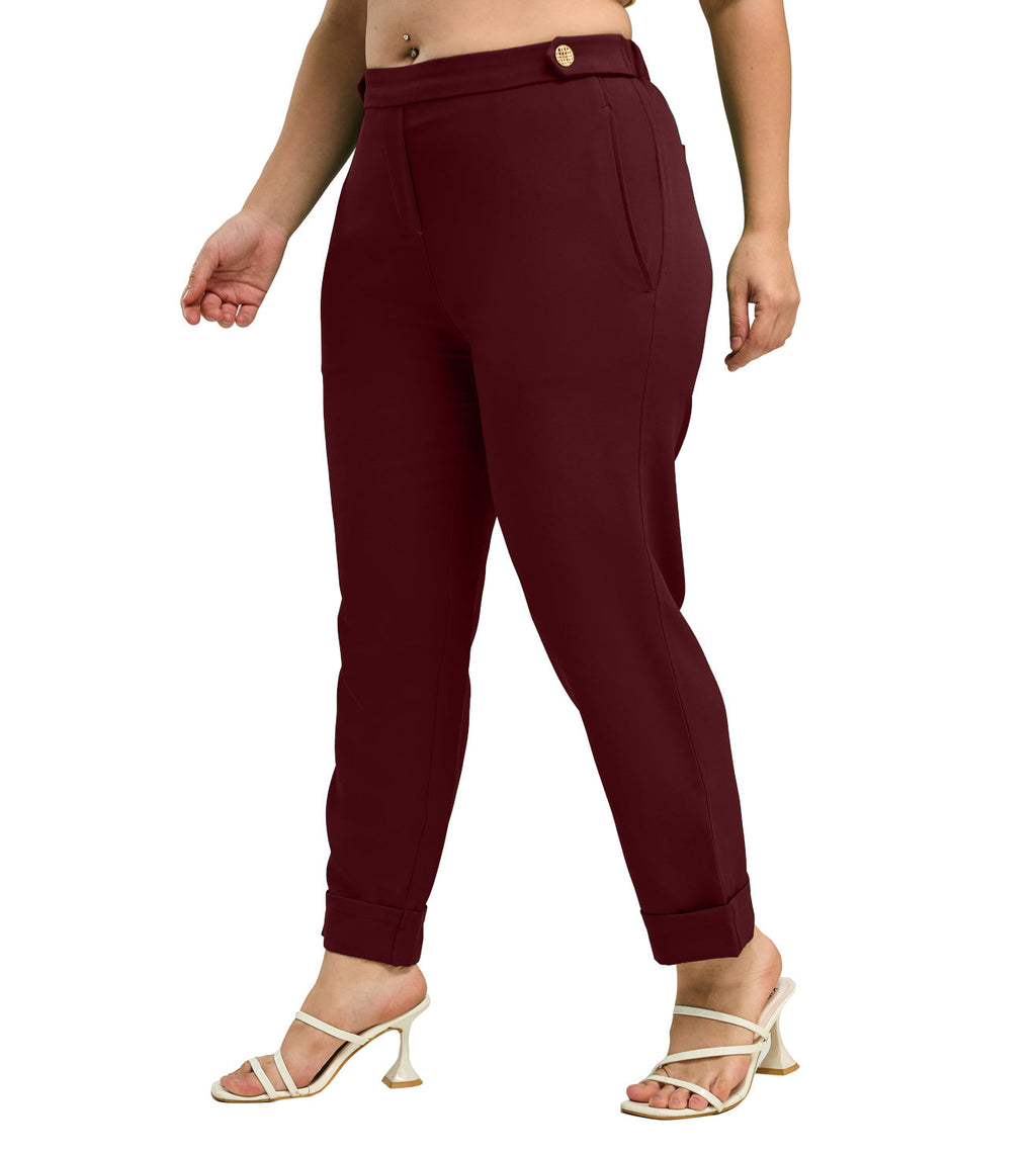 Polyester Spandex Formal Comfortable Pants - Marvel