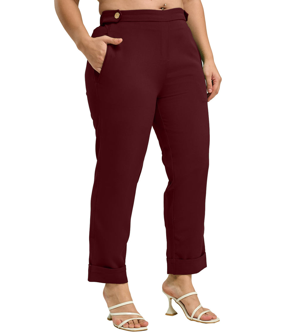 Polyester Spandex Formal Comfortable Pants - Marvel
