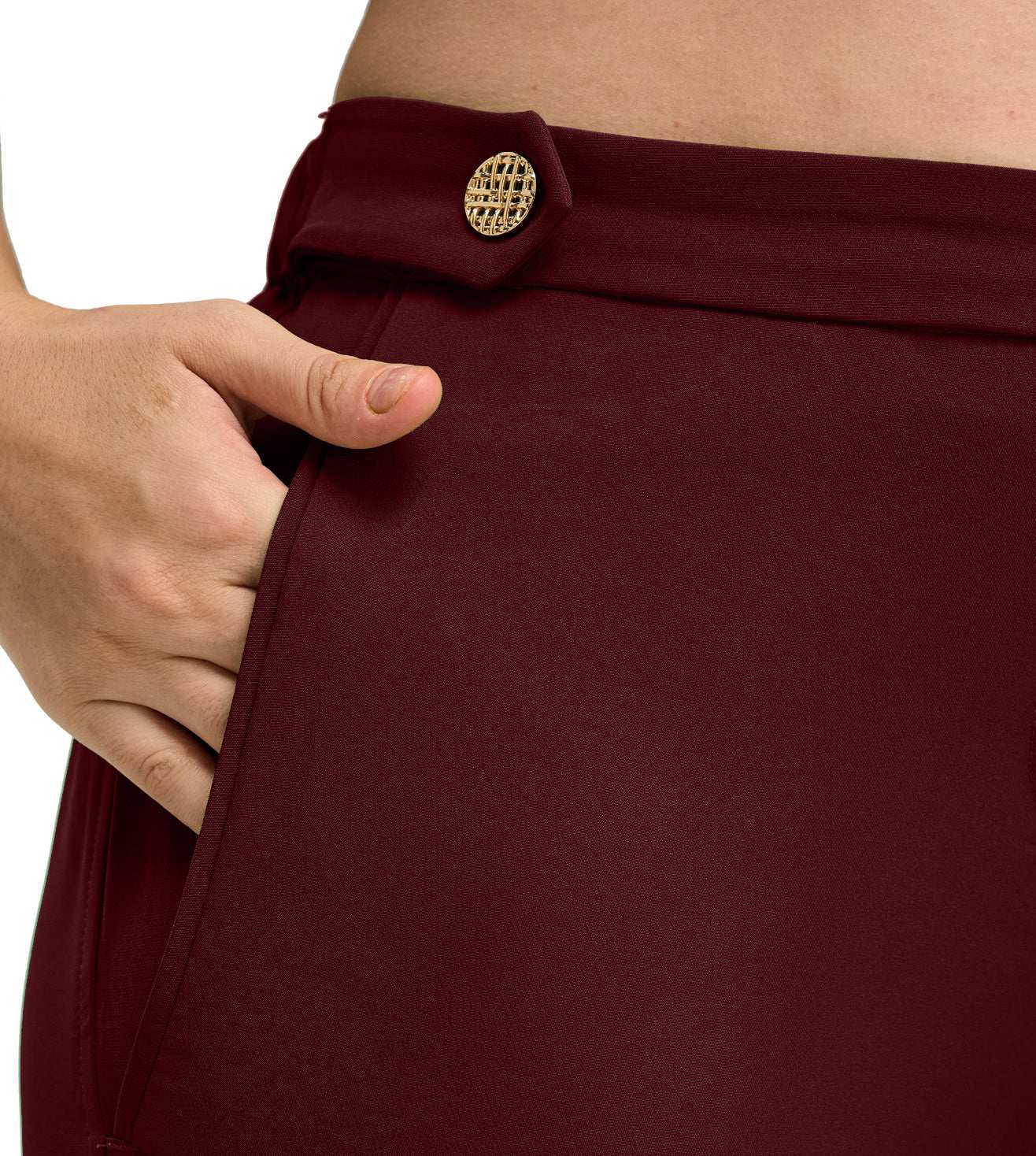 Polyester Spandex Formal Comfortable Pants - Marvel