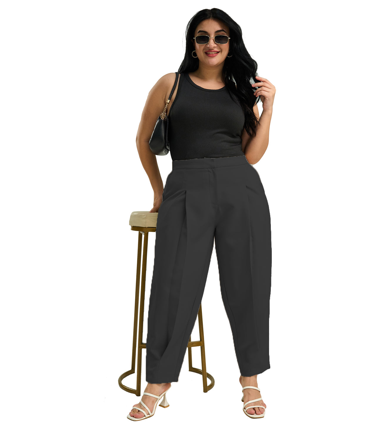 Polyester Spandex Formal Office Wear Pants - Marvel