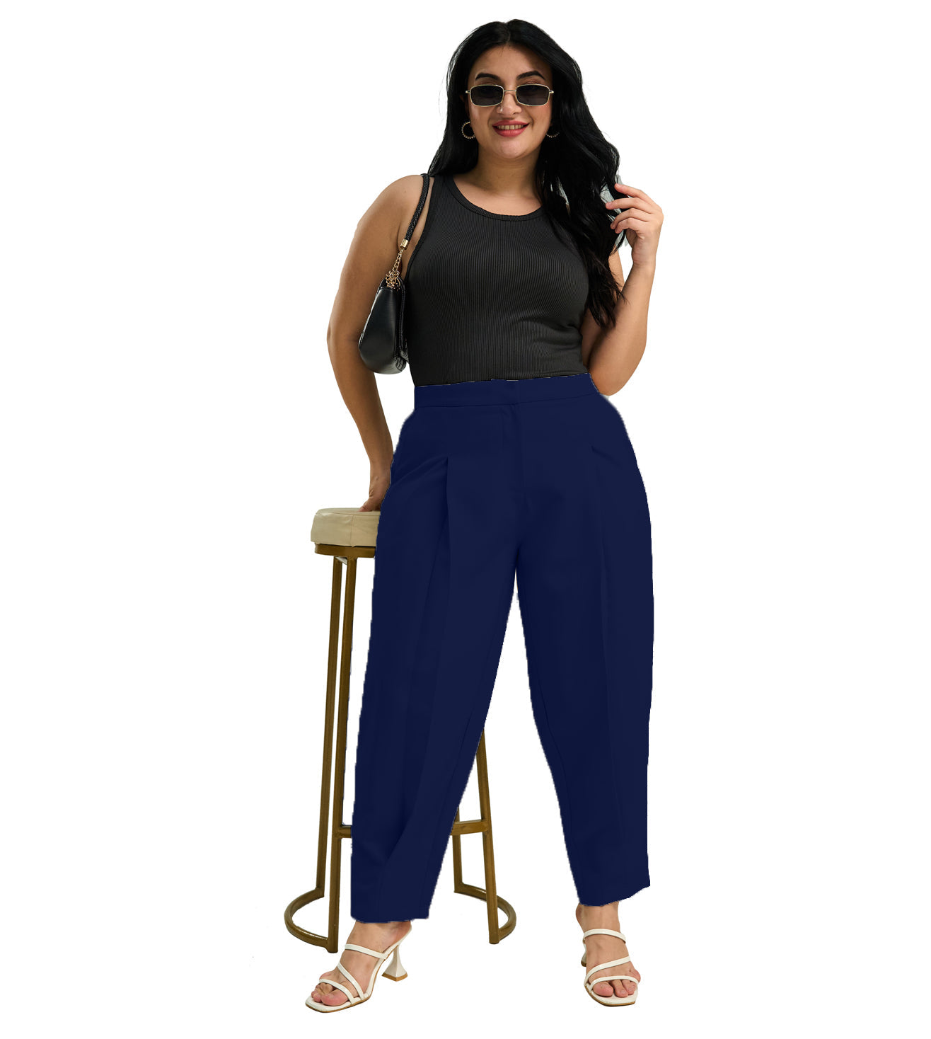 Polyester Spandex Formal Office Wear Pants - Marvel