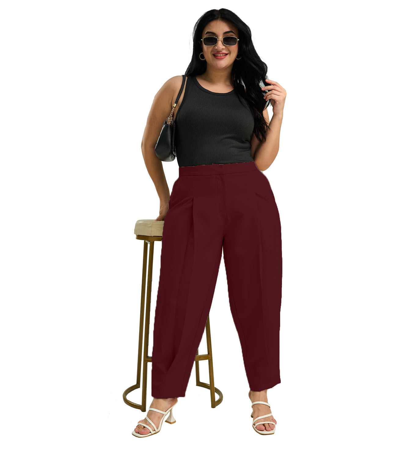 Polyester Spandex Formal Office Wear Pants - Marvel