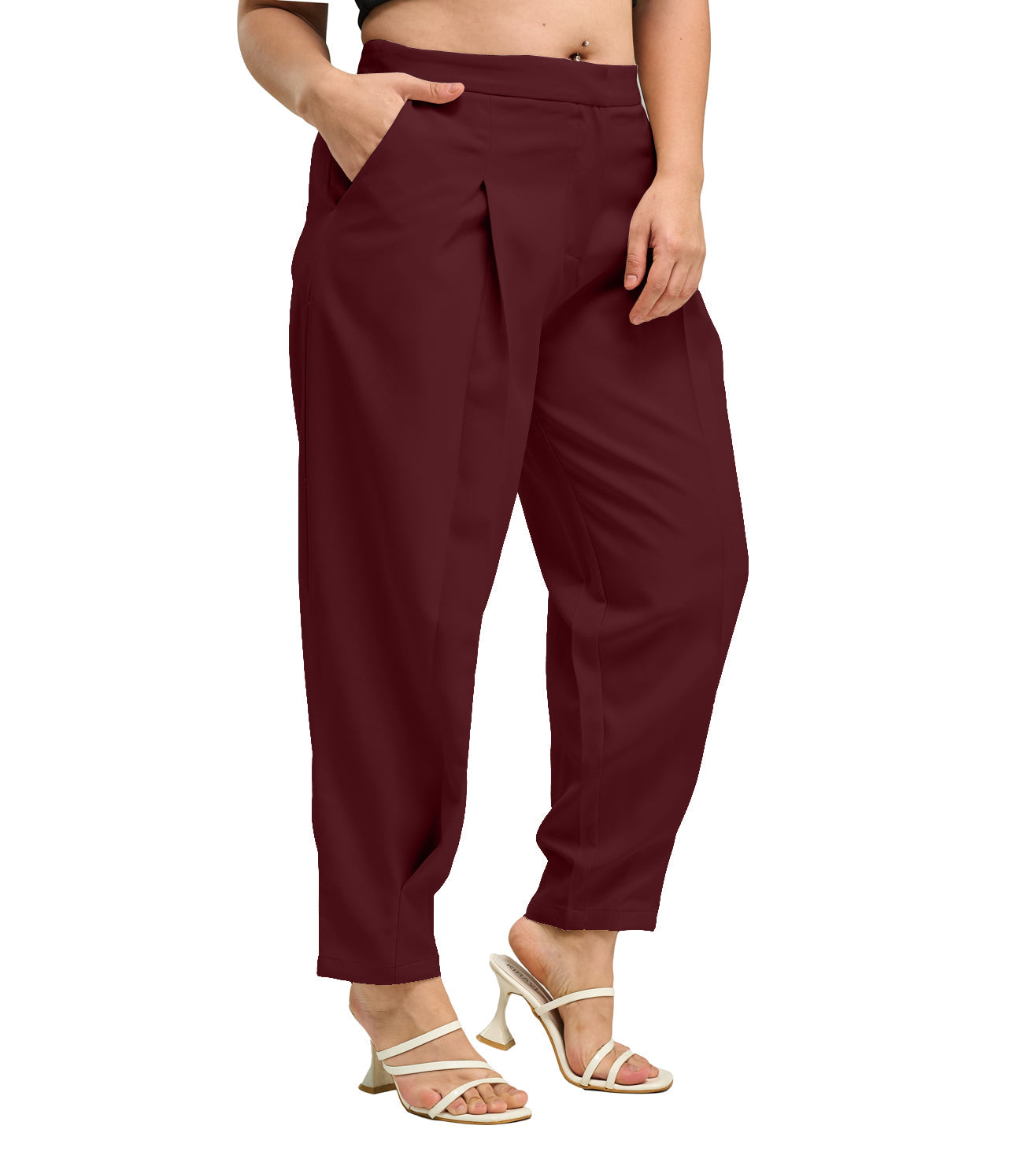 Polyester Spandex Formal Office Wear Pants - Marvel