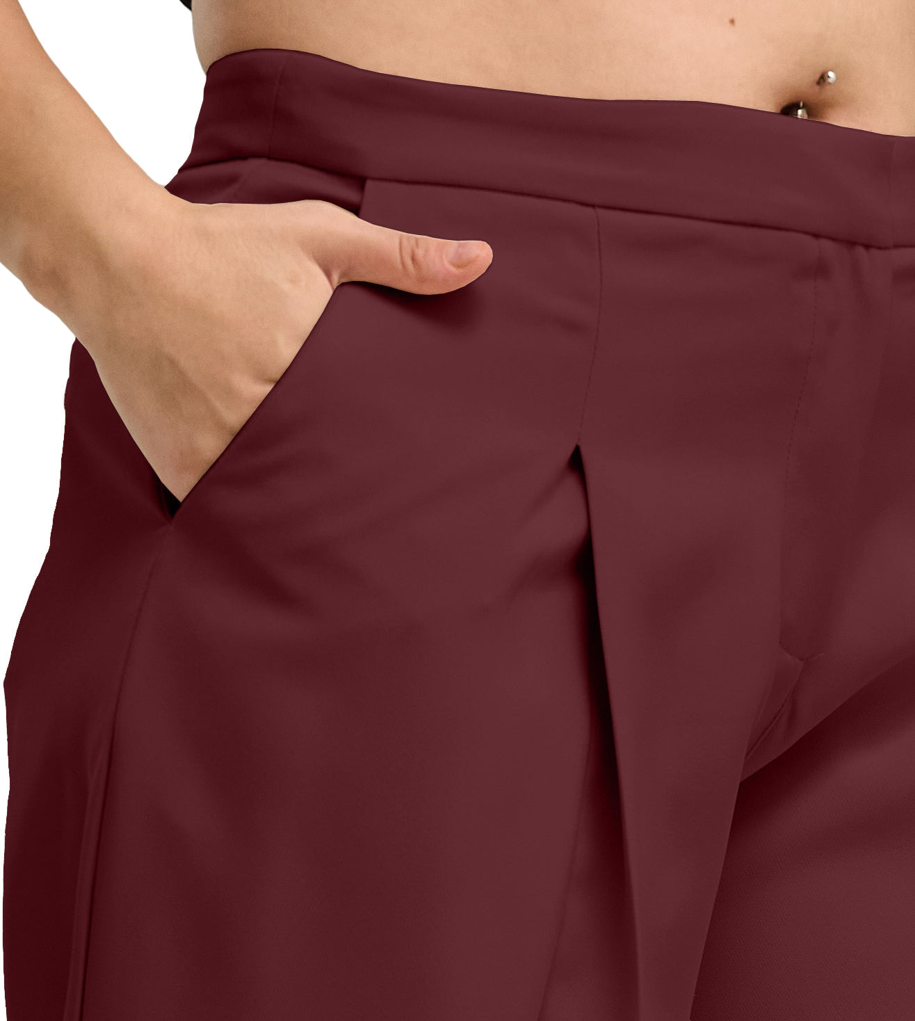 Polyester Spandex Formal Office Wear Pants - Marvel