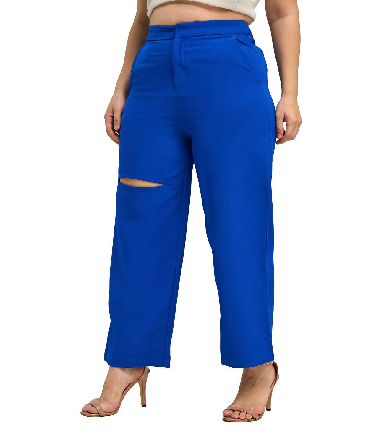 Polyester Spandex Ribbed Formal Pants - Marvel