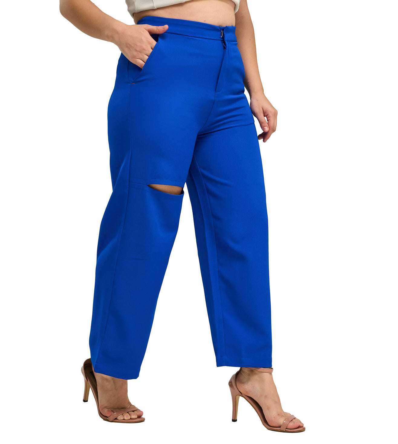 Polyester Spandex Ribbed Formal Pants - Marvel