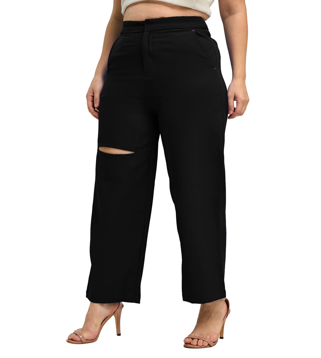 Polyester Spandex Ribbed Formal Pants - Marvel