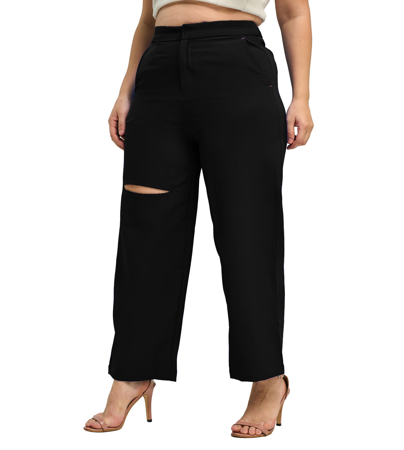 Polyester Spandex Ribbed Formal Pants - Marvel
