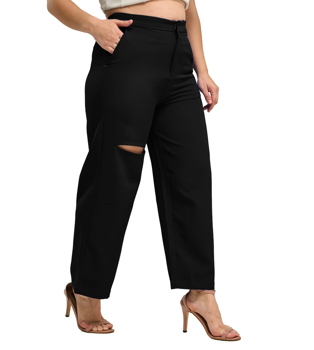 Polyester Spandex Ribbed Formal Pants - Marvel