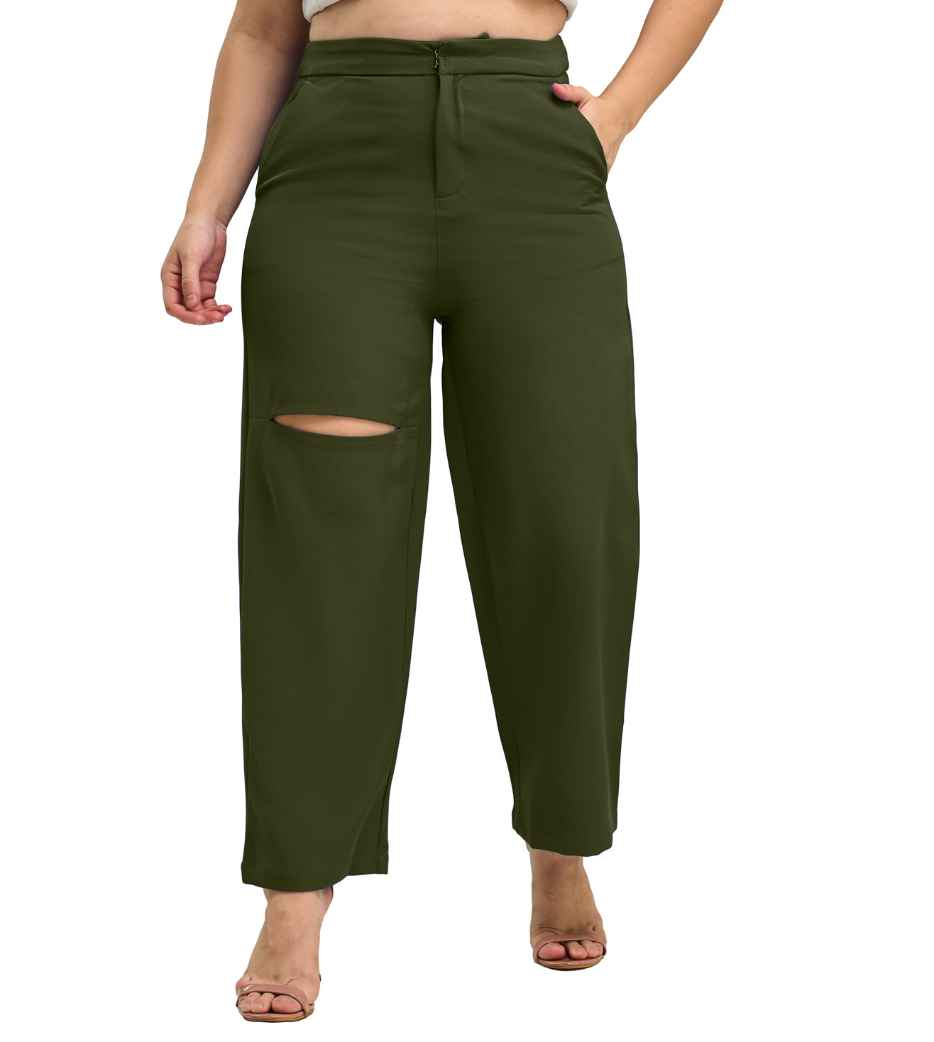 Polyester Spandex Ribbed Formal Pants - Marvel