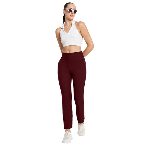 Polyester Spandex Smart Trousers - Marvel