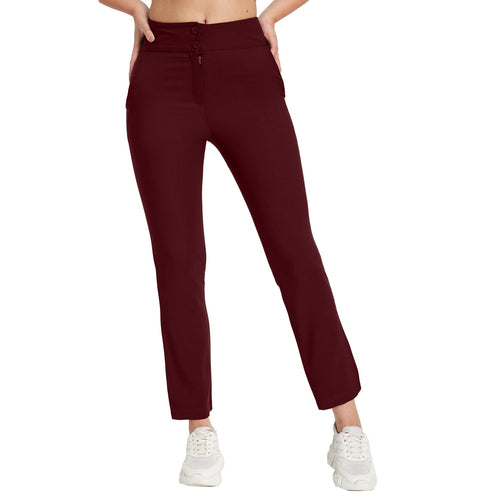 Polyester Spandex Smart Trousers - Marvel