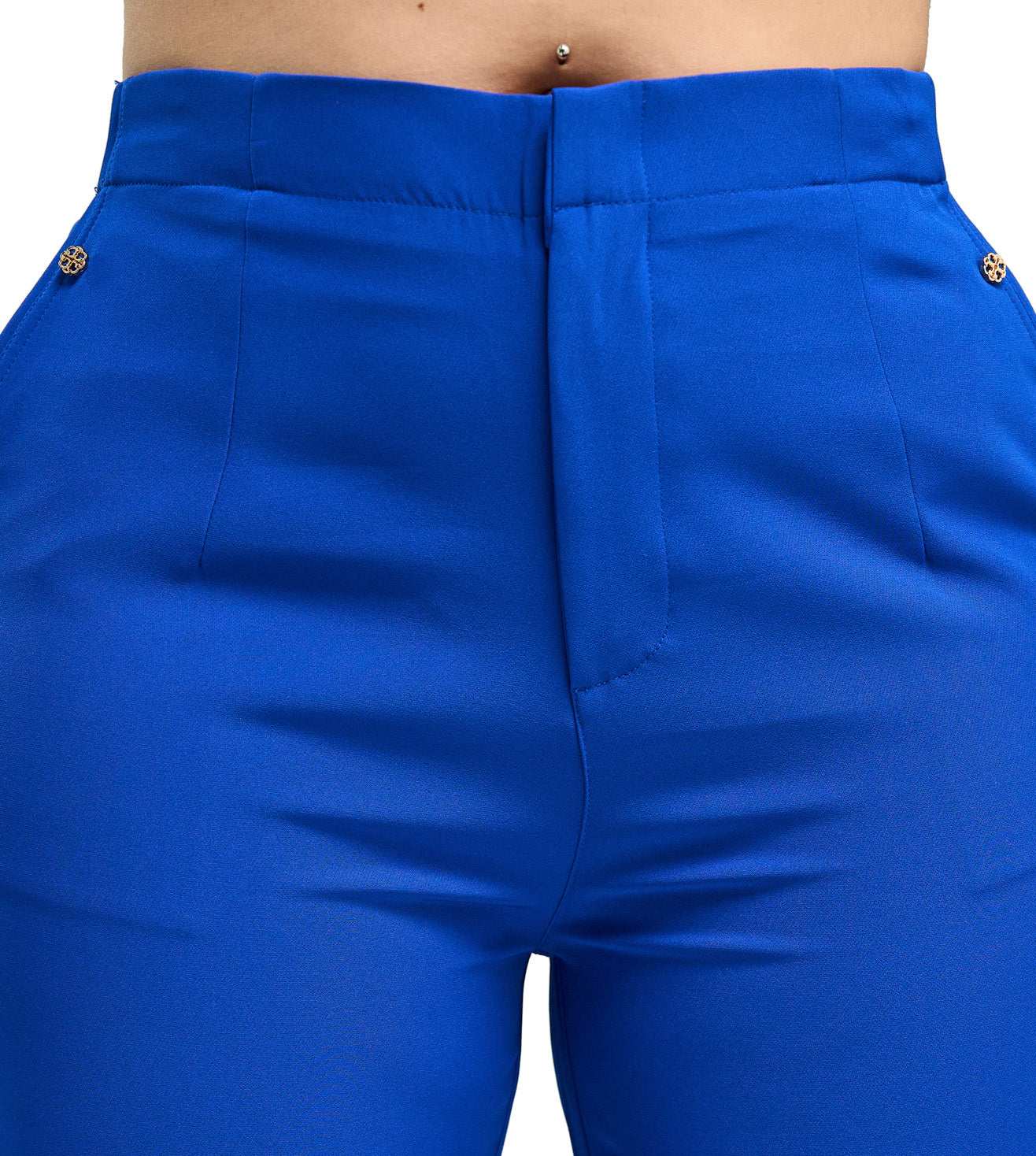 Polyester Spandex Smart Trousers - Marvel
