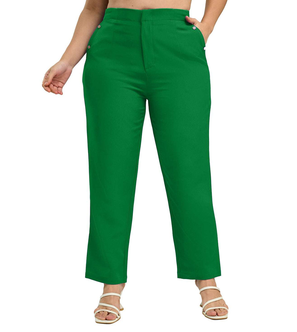 Polyester Spandex Smart Trousers - Marvel