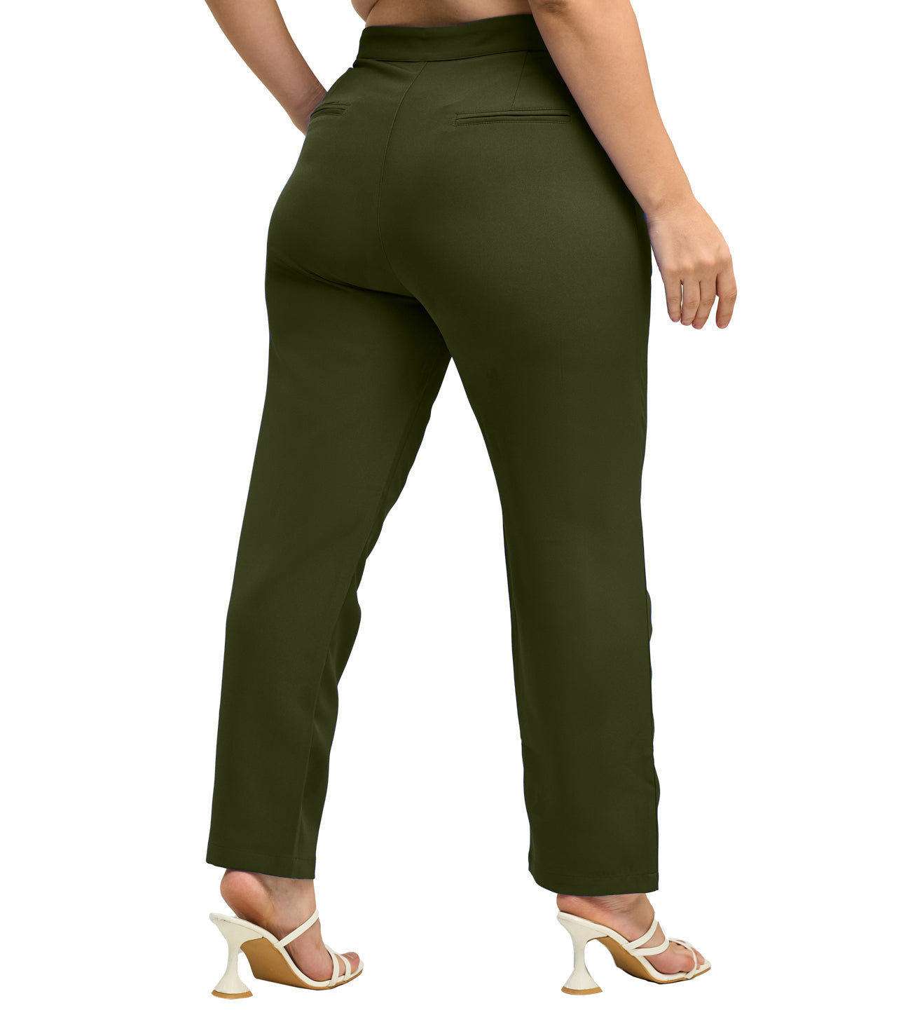 Polyester Spandex Smart Trousers - Marvel