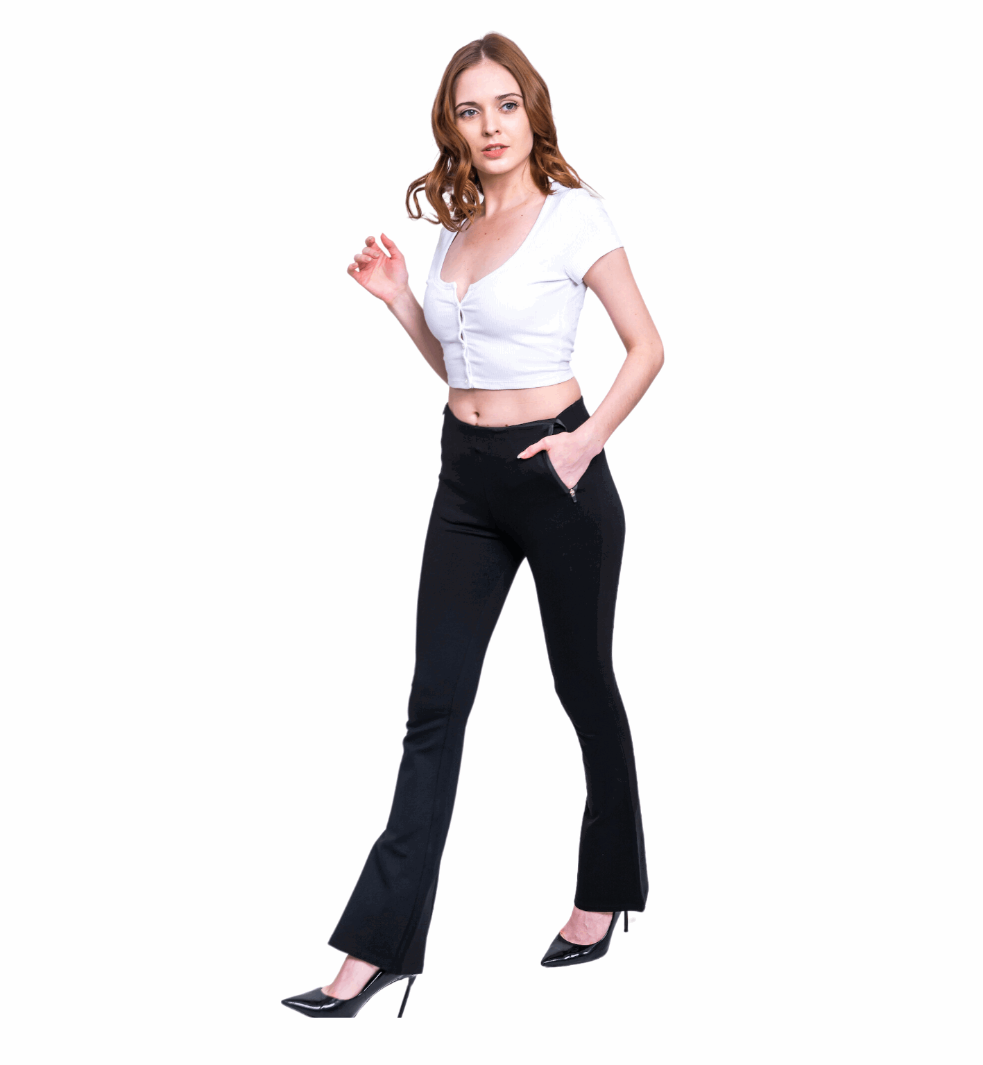 Ponty Roma Flared Pants - Marvel