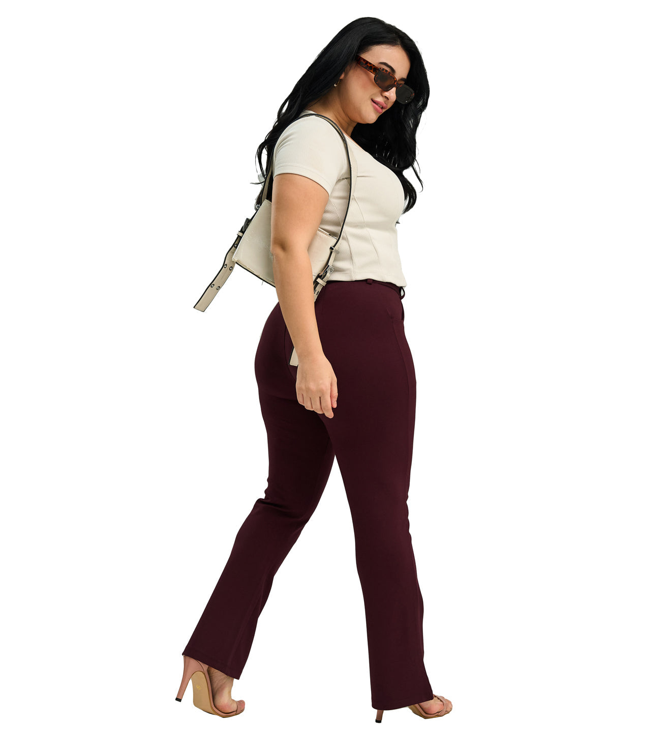 Ponty Roma Straight Fit Comfort Pants - Marvel