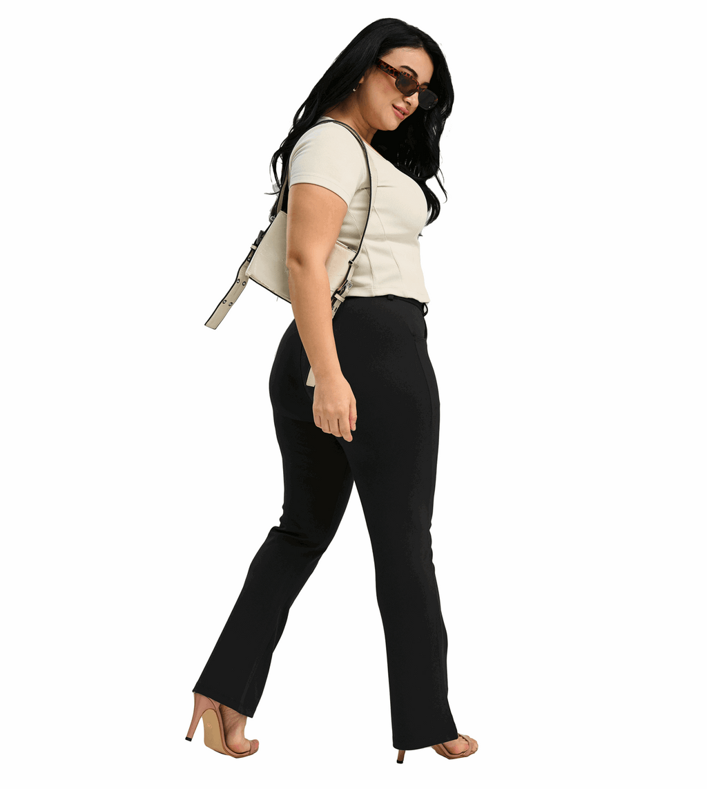 Ponty Roma Straight Fit Comfort Pants - Marvel