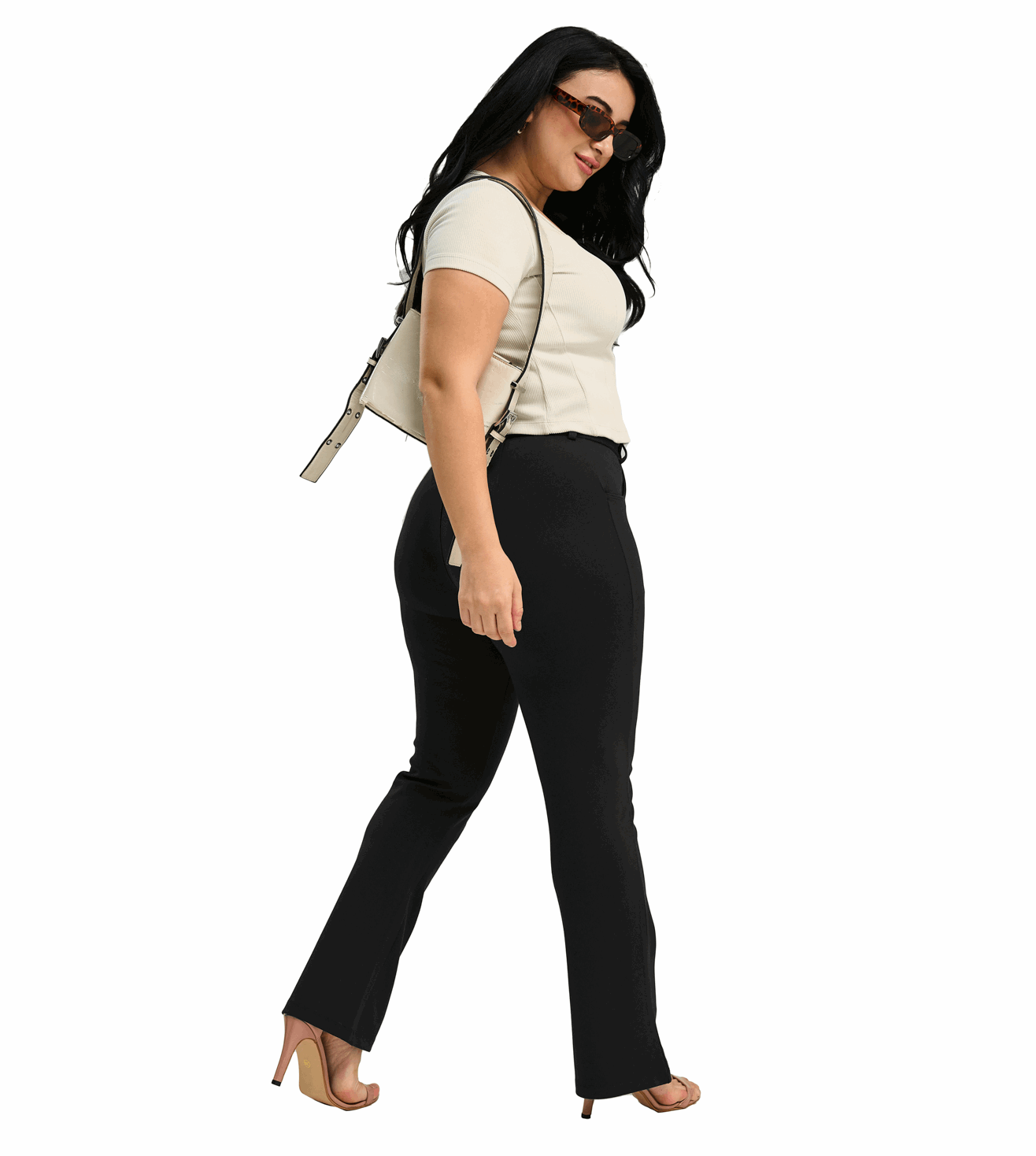Ponty Roma Straight Fit Comfort Pants - Marvel