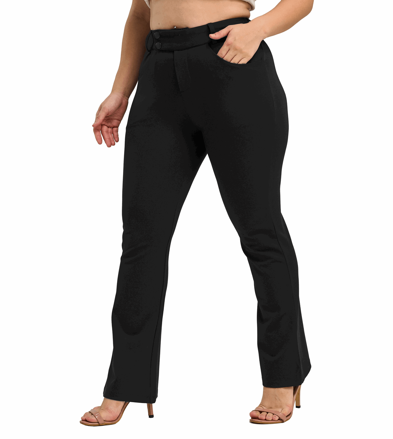 Ponty Roma Straight Fit Comfort Pants - Marvel