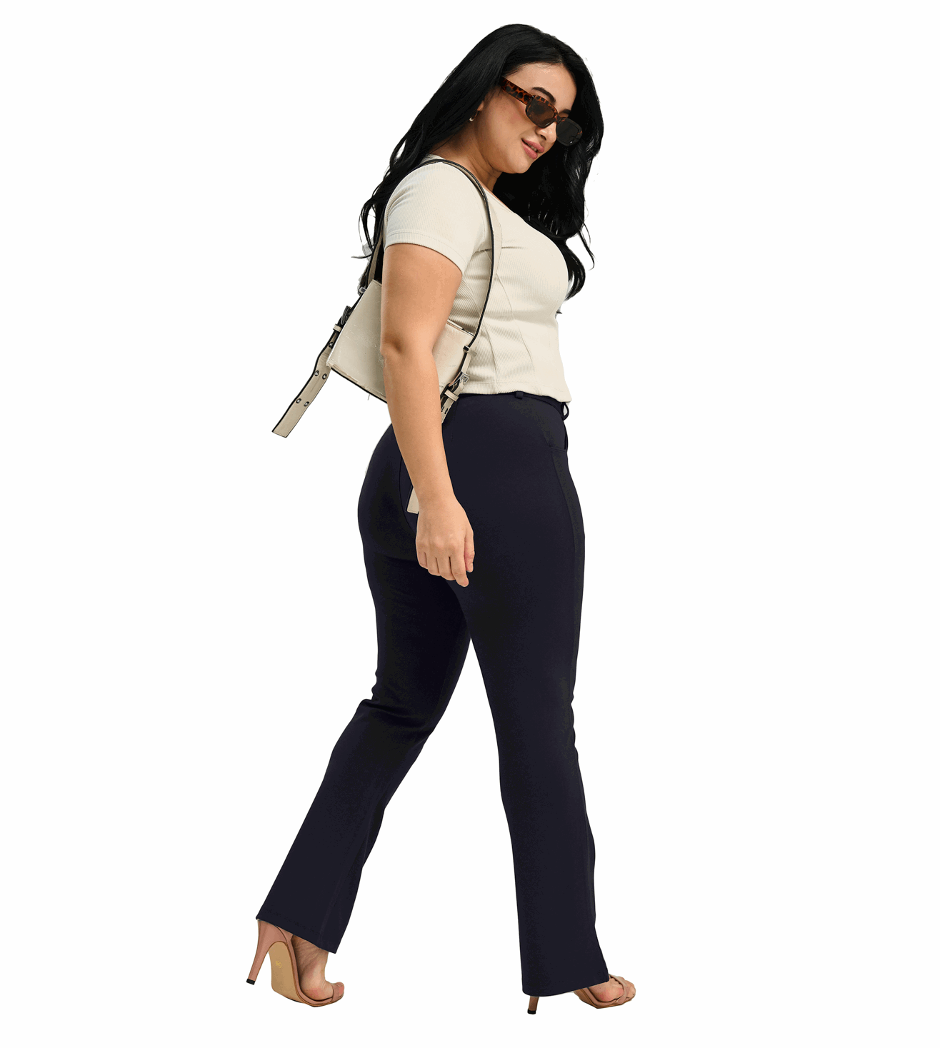 Ponty Roma Straight Fit Comfort Pants - Marvel