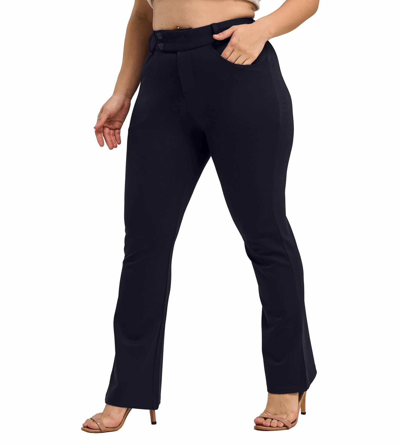 Ponty Roma Straight Fit Comfort Pants - Marvel