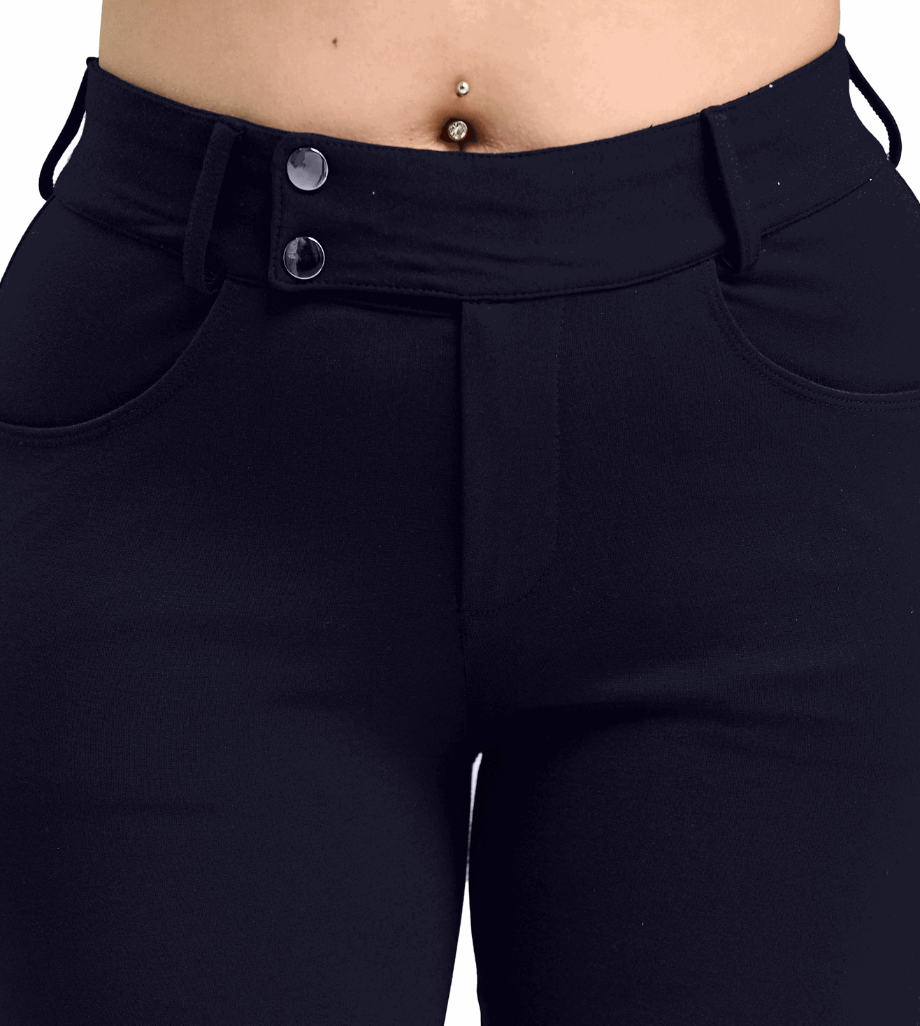 Ponty Roma Straight Fit Comfort Pants - Marvel