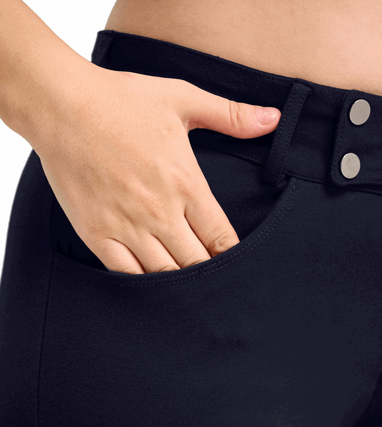 Ponty Roma Straight Fit Comfort Pants - Marvel