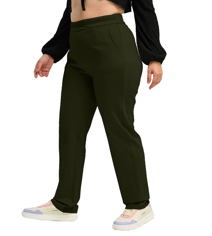 Ponty Roma Straight Fit Smart Casual Track Pants - Marvel