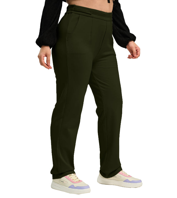 Ponty Roma Straight Fit Smart Casual Track Pants - Marvel