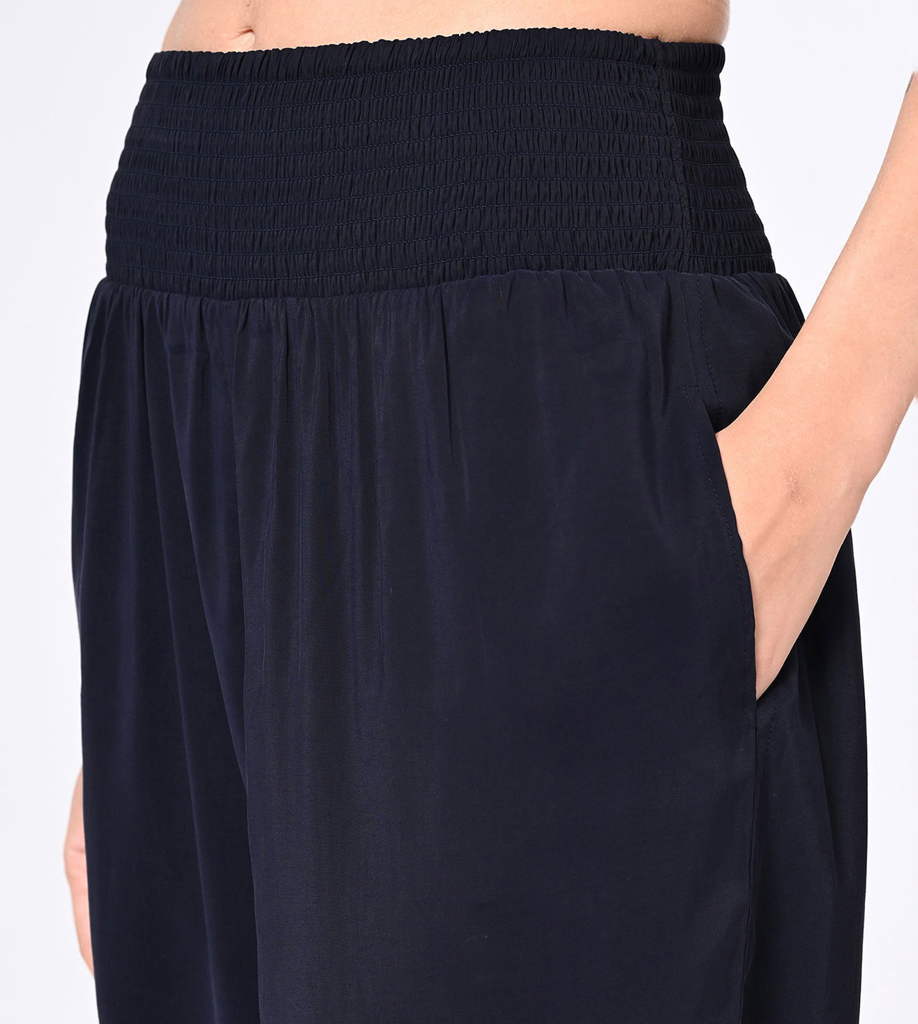 Rayon High Waisted Bell Bottom Trousers - Marvel