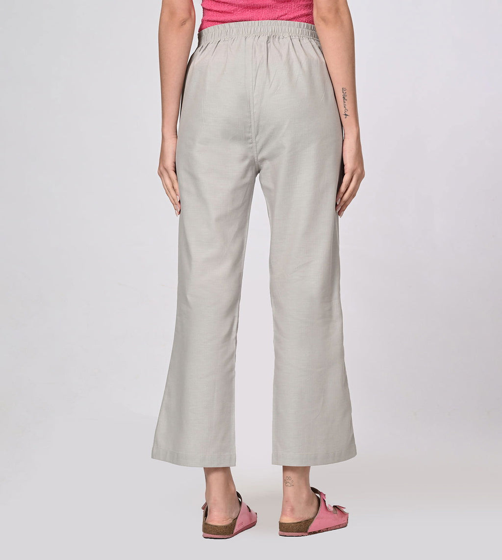 Rayon High Waisted Casual Pants - Marvel