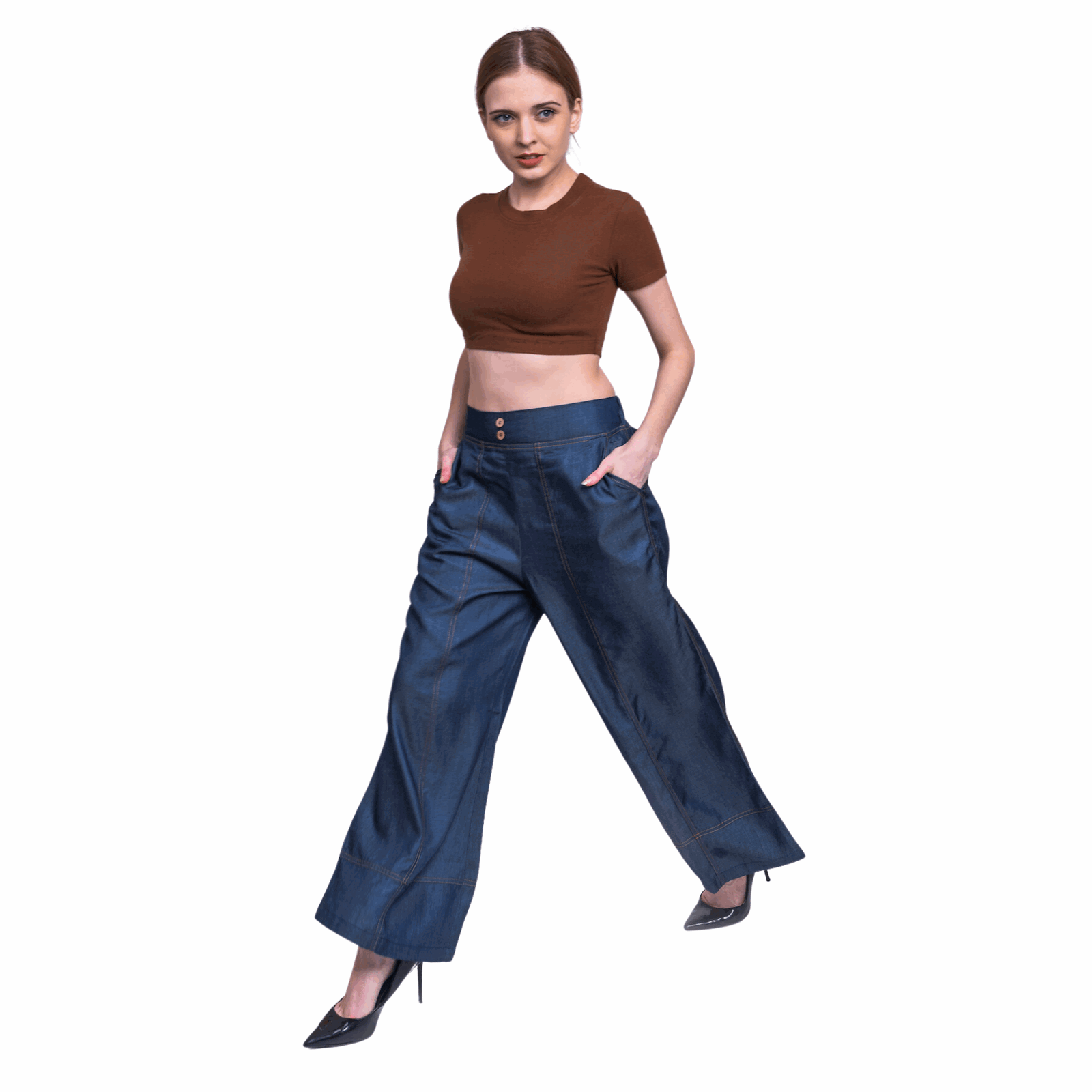 Tencel Denim Culottes - Marvel
